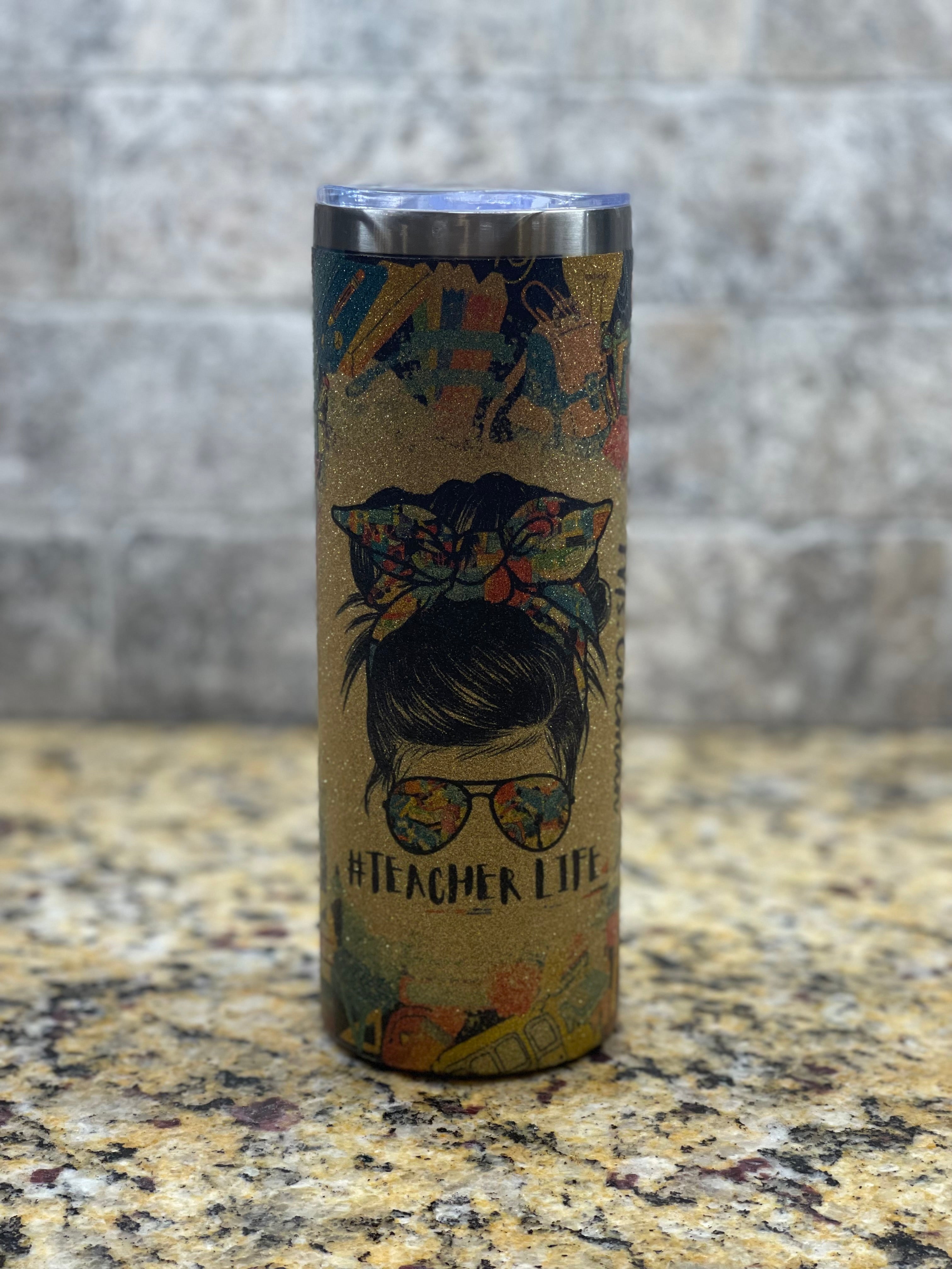 Teacher Appreciation 20oz Tumbler with Custom Name