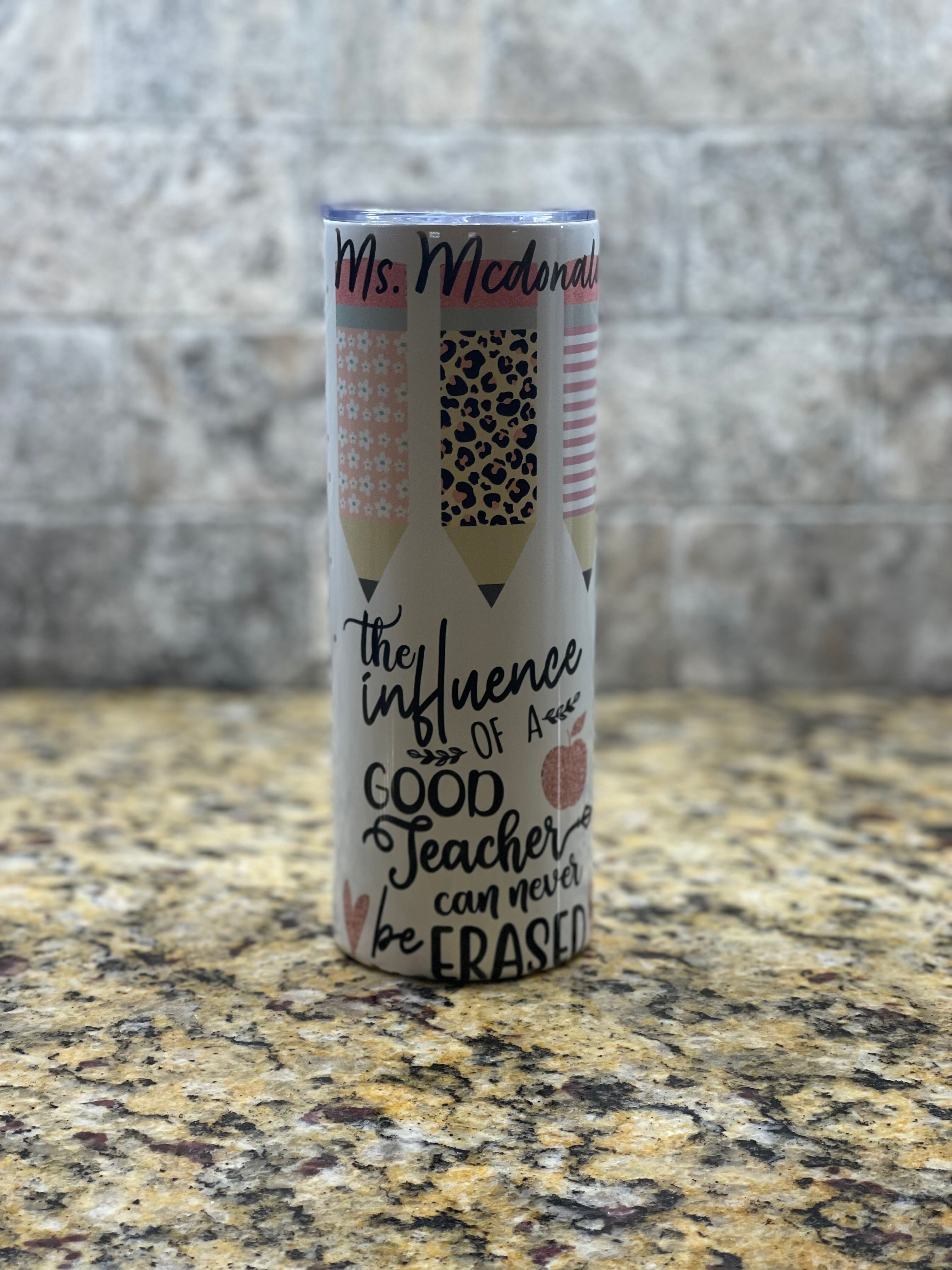 Teacher appreciation gift, teacher gifts, personalized tumbler