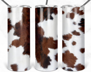 Cow Hide 20oz Tumbler