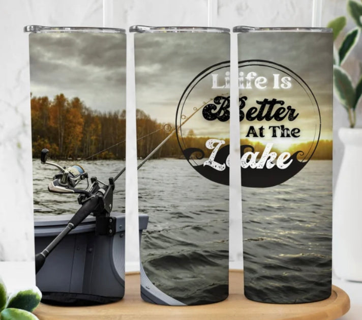 Lake - Fishing Tumbler