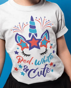 Red White and Cute (kids)